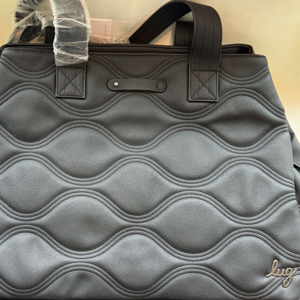 Lug Tempo Matte Luxe Tote Bag - black
